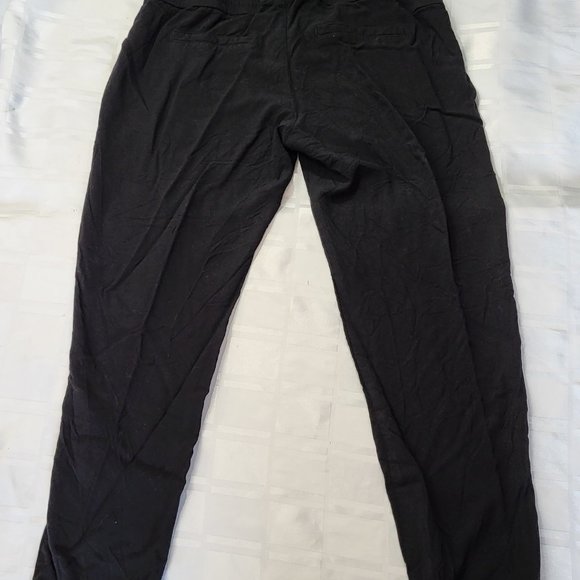 H&M MAMA MATERNITY WEAR BLACK PANTS SIZE MEDIUM WOMEN'S WEAR PREGNANCY COMFORT - Picture 12 of 15